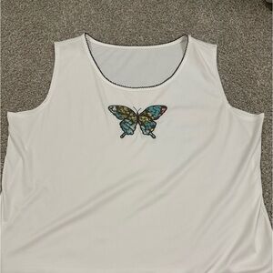 summer butterfly tank top🦋